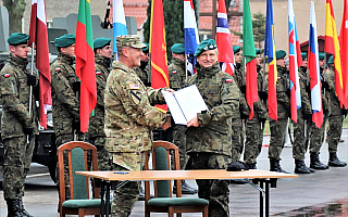 Jubileusz dywizji NATO w Elblągu. Jest najmłodszą działającą w Polsce strukturą Paktu Północnoatlantyckiego